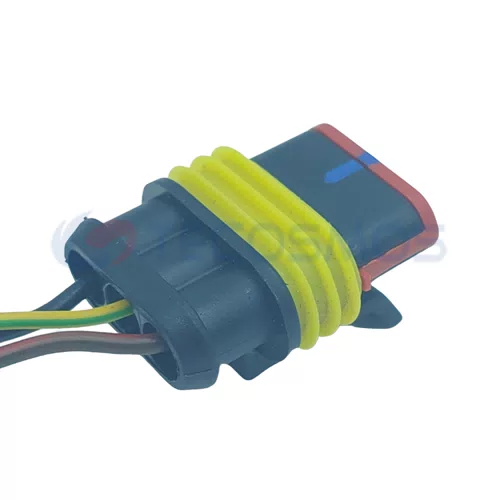 Wire Harness Plug of Automobile Waterproof Connector 3 Pin Female 202087-1 - image 5